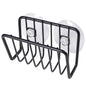Self-Draining Sponge Holder with Suction Cup for Kitchen Sink Stainless Steel Sink Caddy Organizer Bathroom Kitchen Accessories
