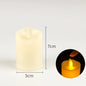 Flameless Flickering LED Candles Battery Operated for Wedding Birthday Party Romantic Ambience Home Decor Warm Light 3D Flame